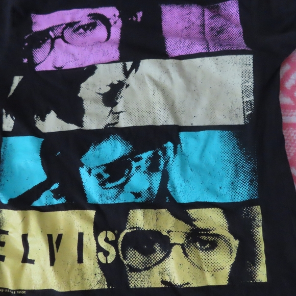 vintage womens elvis presley zion rootswear tshirt L - Picture 2 of 6